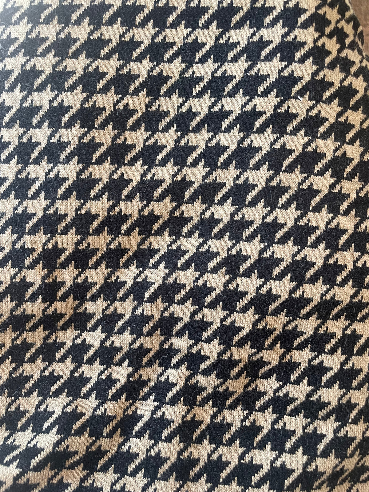 Tissu Tweed pied de poule