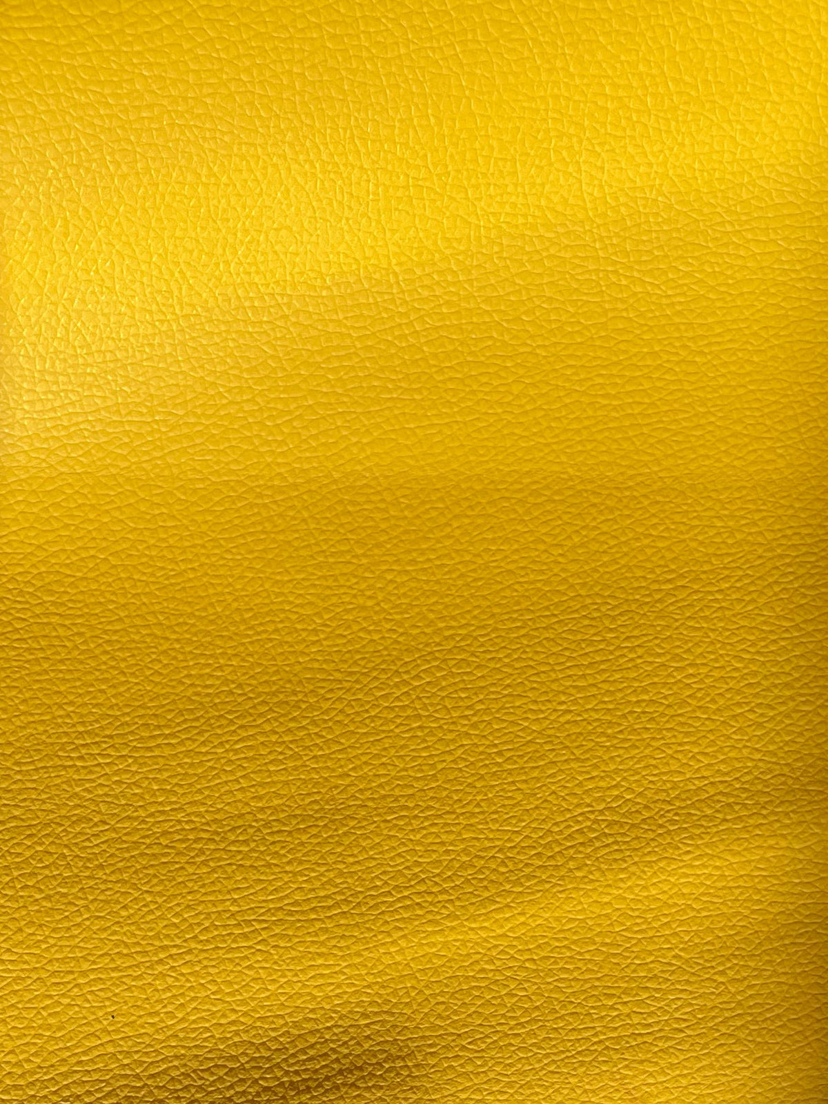 Tissu simili-cuir Jaune Royal